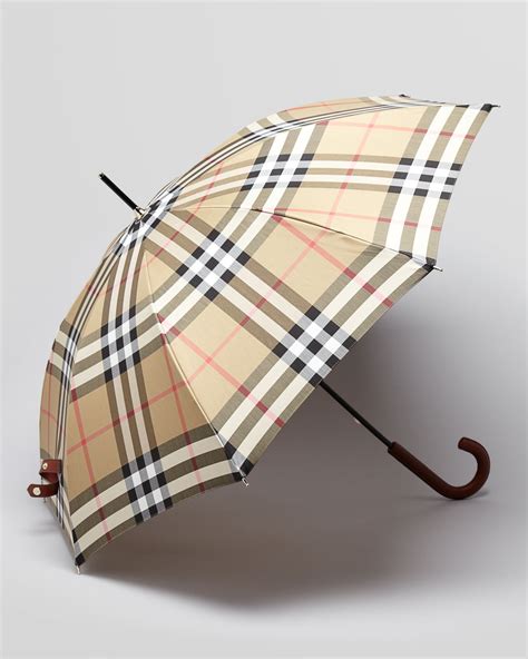 burberry vintage check walking umbrella|burberry umbrella sale.